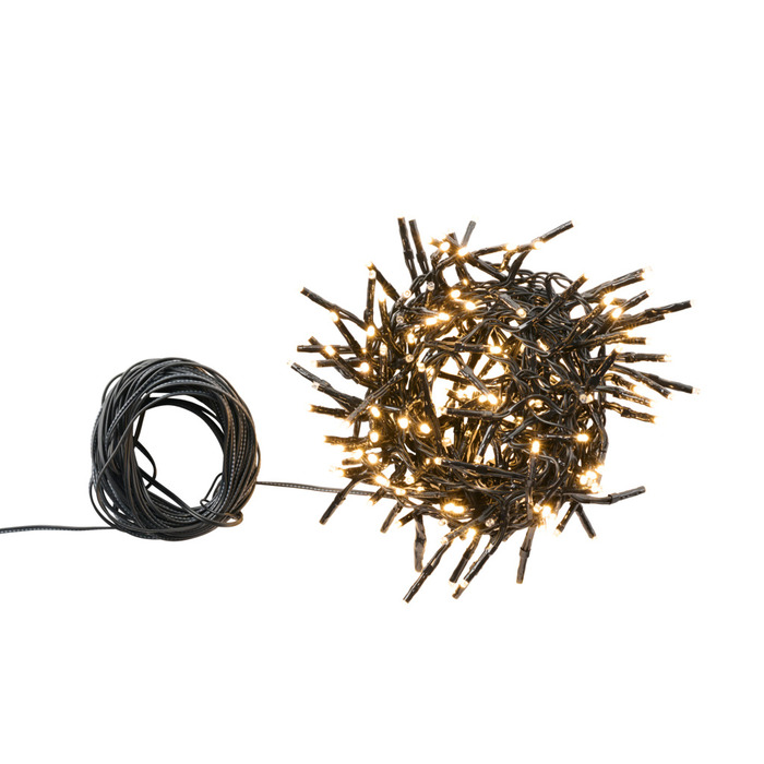 Ljusslinga Kluster 192 LED Varmvit 4 m Stemning